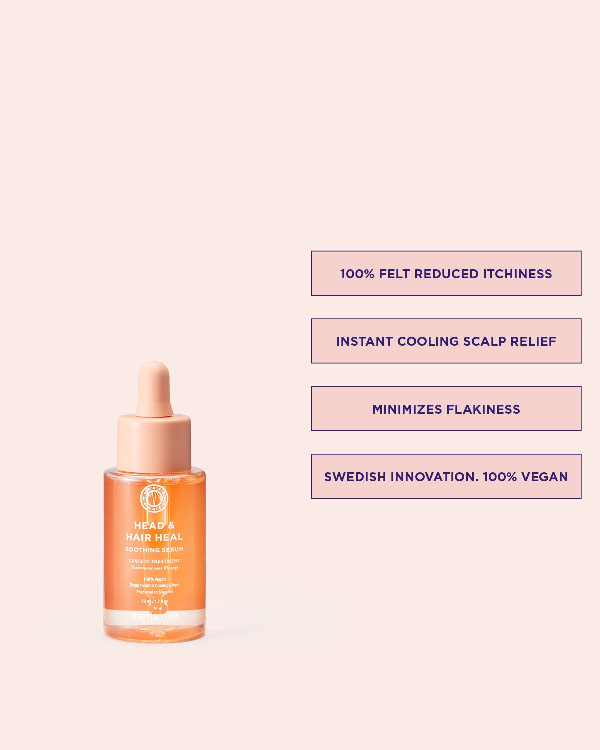 Maria Nila Head & Hair Heal Soothing Serum that calms itchy and dry scalp
