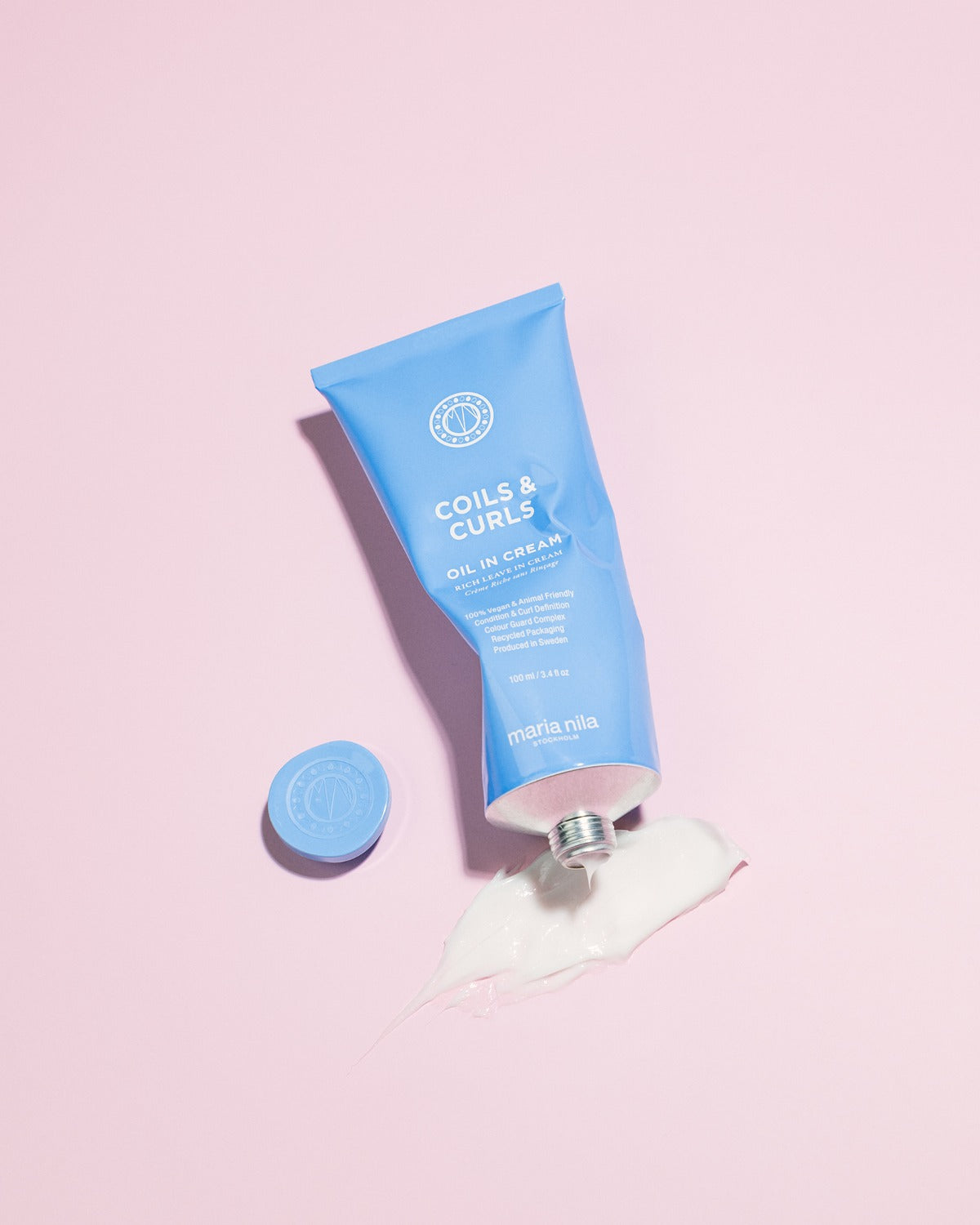 Coils & Curls Oil in Cream leave in with creamy formula