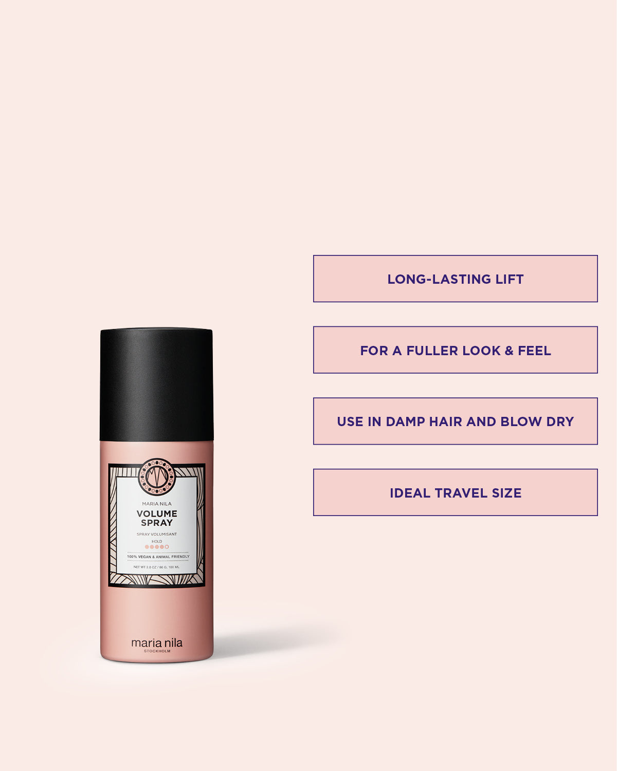 Volume Spray hairspray for fuller hair