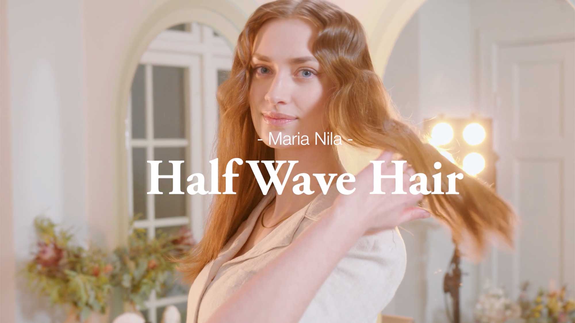 Half wave hair