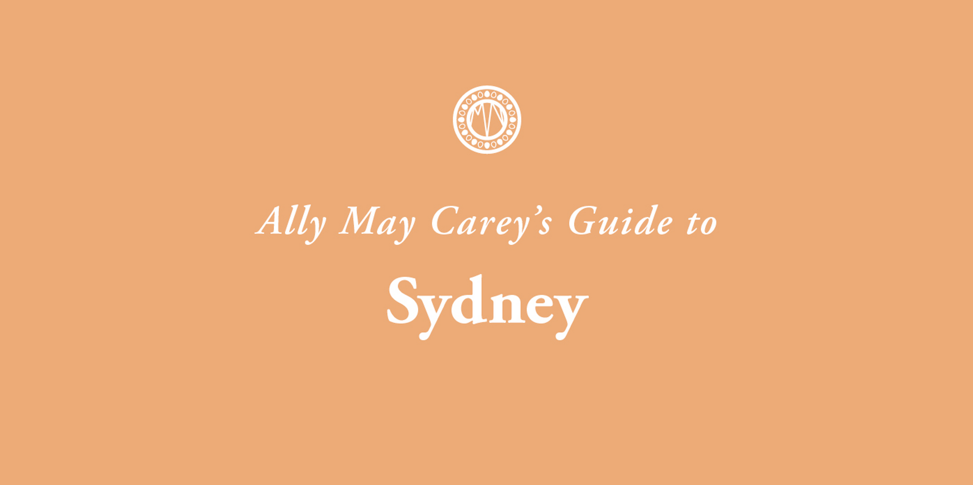 City guide Sydney