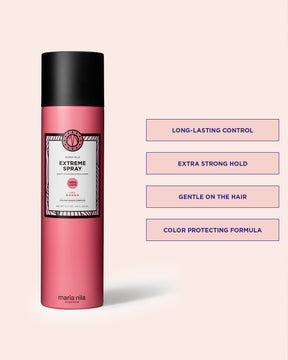 Extreme Spray hairspray for extra firm and lasting hold