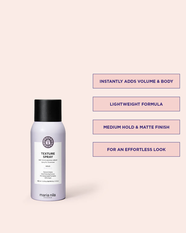Texture Spray adds natural volume and body