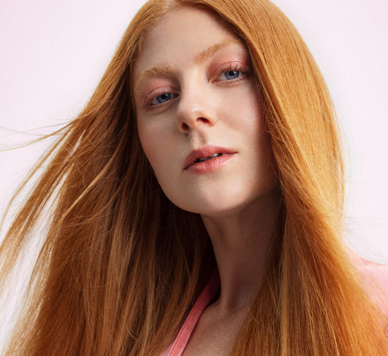 Create copper hair at home Maria Nila