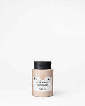 Maria Nila Color refresh beige blond 100 ml jar on a white background